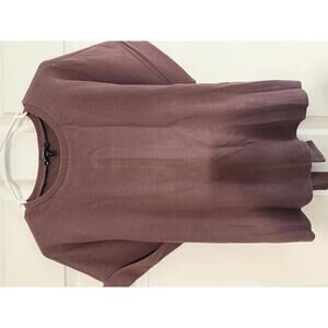 Express Women's Short Sleeve Textured Top, Size Small